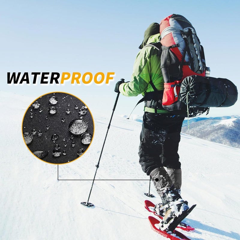 HIGH EXPERIENCE Store Leg Gaiters 100% Waterproof Adjustable Shoe Snow Boot Guard Gators for Hiking Shoe Cover Hunting Snowshoeing Climbing Walking for Women Men - Image 5